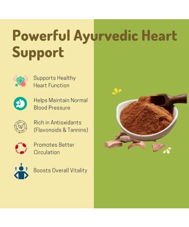 Organic Arjun Chal Powder 100% Pure Terminalia Arjuna Bark | Unpolished No Roasting | Heart Health & Cholesterol Support | Herbal Supplement | Vegan & Non-GMO | (7 Ounce) 7 Ounce (Pack of 1) - Buy Online on GoSupps.com