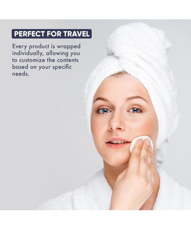 Personal Care Travel Size Toiletries Kit | 150-Pc Hotel Amenities Set with Shaving Toothbrush Mouthwash & More | 1-Shoppe - Buy Online on GoSupps.com