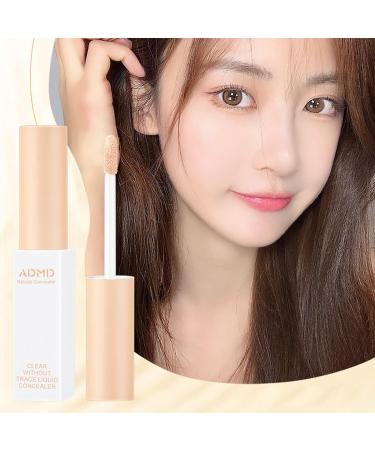 Liquid Concealer 4g Crease-Free Brightening Moisturizing Concealer | Hydrating Concealer Wand Long-Lasting Color Correcting Makeup for Marks Dark Circles Fine Lines Ristyur - Buy Online on GoSupps.com