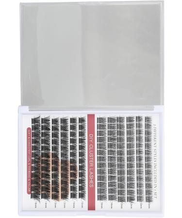 DIY Cluster Eyelashes Cluster Eyelashes Various Styles Portable Lightweight for Eyelash Makeup for Party (A with B (150 Cluster)) - Buy Online on GoSupps.com