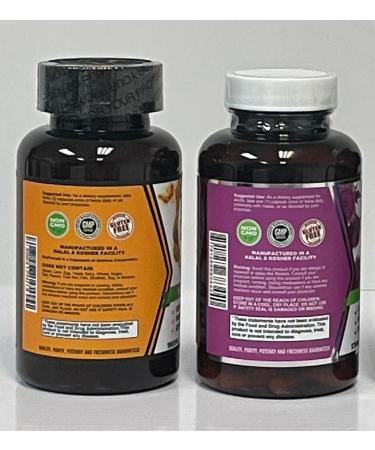 FarmHaven Milk Thistle 120 Capsules and Turmeric Curcumin 90 Capsules - Buy Online on GoSupps.com
