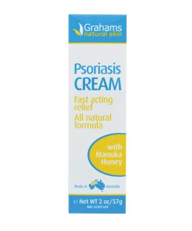 Grahams Natural Psoriasis Cream 2 Ounce
