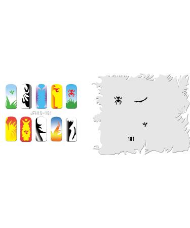 Fingernail stencil (airbrush nail art) Fengda JFH10-181