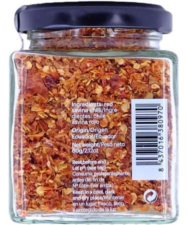 DAMUNE SL Habanero Red Savina Flakes 50g - Buy Online on GoSupps.com