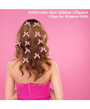 Comnico 20-Piece Mini Loop Hair Clips - Non-Slip Satin Hair Accessories for Women & Girls (Pink) - Buy Online on GoSupps.com