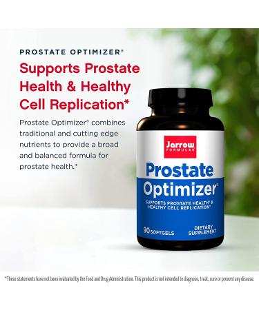 Jarrow Formulas Prostate Optimizer - 90 Softgels for Men's Health Support - Buy Online on GoSupps.com