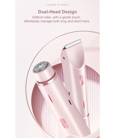Rasoir Intime et Tondeuse Maillot Pour Femme 2 en 1 - Sans Fil Pour Le Corps Les Aisselles Le Bikini Les Sourcils et Le Nez - Protection de la Peau - Buy Online on GoSupps.com