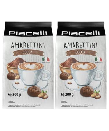 Pack of 2 Italian Amaretti Biscuits with Cocoa (2 x 200g) - Buy Online on GoSupps.com