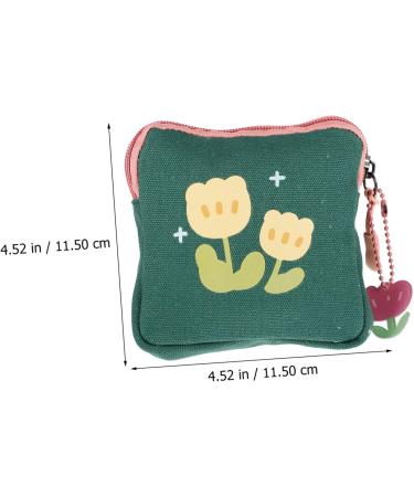 Buy Healeved 4-Pack Storage Bags for Women's Bandages & Menstrual Pads - Compact Wallet for Tampons - Korean Style - 11.5x11.5x2cm - Buy Online on GoSupps.com