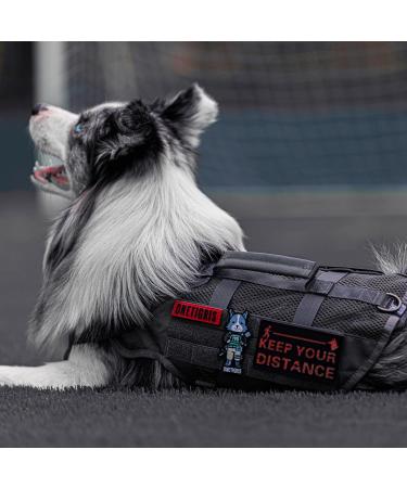 Oneigris No-Pull Dog Harness - Adjustable Aire Mesh Safety Vest for Large/Medium Dogs - Ultra Breathable with 2 Handles - Gray XS (Neck 28-43cm Breast 38-56cm) - International Shipping Available - Buy Online on GoSupps.com