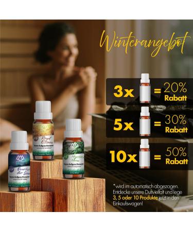 Nordholz Sauna Infusion - 48 Exclusive 15ml Varieties | #25 Luxury of the Alps - Premium Sauna Fragrance & Accessories for Relaxing Moments - Buy Online on GoSupps.com