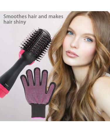 2023 New Updated VASLON One-Step Hair Dryer & Volumizer Hot Air Brush 4-in-1 Hair Dryer Brush Styler for Straightening Curling Salon Negative Ion Ceramic Lightweight Blow Dryers Straightener Curl Hair Brush Heat Resistant Gloves - Buy Online on GoSupps.com