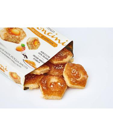 3 x Matilde Vicenzi Bocconcini with Italian apricot heart and vanilla - 90 g - Buy Online on GoSupps.com