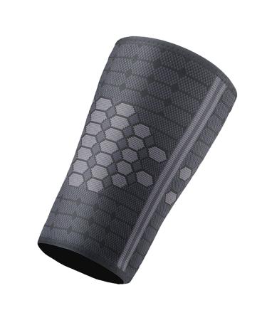 YIKANGHENG Thigh Brace Belt High Elastic Nylon Thigh Supports Compression Sleeve for Men and Women Running Balls Exercise and Sports (Large)