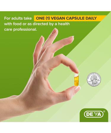 Deva Vegan Black Cumin Seed Oil - Cold-Pressed, Unrefined, 90 Vegan Capsules for Optimal Health - Buy Online on GoSupps.com