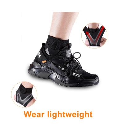 Adjustable Ankle Brace for Men & Women - Super Elastic Ankle Support Wrap | Prevent Sprains & Enhance Sports Performance | XL Size - Buy Online on GoSupps.com