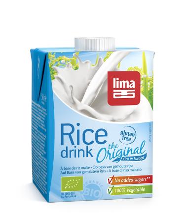 LIMA Rice Drink Original pack of 8 (8 x 500 ml)