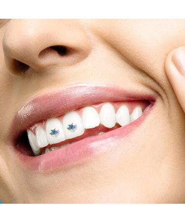 Reflective Rhinestone Tooth Gem for DIY Teeth and Nail Art | Healvian Crystal Tooth Decor with Storage Box - Buy Online on GoSupps.com