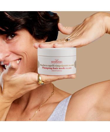  Maternatura Maternatura Anti-aging Plumping Hair Mask with Collagen Antioxidant Effect Made in Italy 200 ml - Buy Online on GoSupps.com
