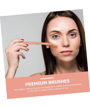 Beavorty 4 Sets Travel Makeup Brushes Make up Brush Women Favor Women Makeup Supplies Cosmetology Kit Girls Suit Portable Brush Makeup Tool Miss Powder Pink Pu Wooden Handle - Buy Online on GoSupps.com