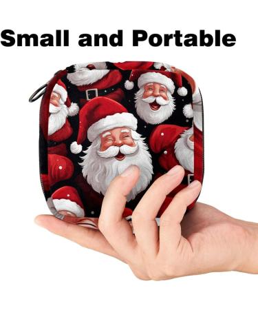 MUOOUM Women s Menstrual Cup Pocket & Storage Bag - Festive Christmas Spectrum Pattern - Ideal for Teens & Easy Organization - Buy Online on GoSupps.com