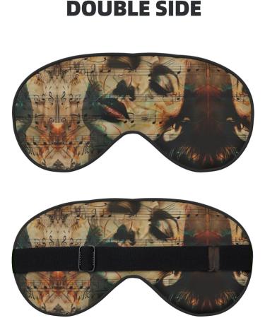 Buy Music Soft Sleep Eye Mask - Breathable Eye Patch for Women | Ideal for Travel & Relaxation - Shop Now - Buy Online on GoSupps.com