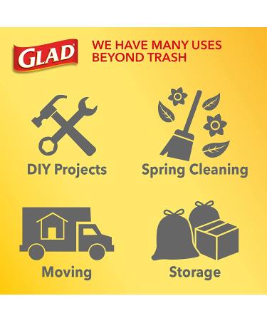 Glad ForceFlex Protection Series 13 Gal Trash Bags 110 Ct - Gain Moonlight Breeze with Febreze | Convenient Packaging - Buy Online on GoSupps.com