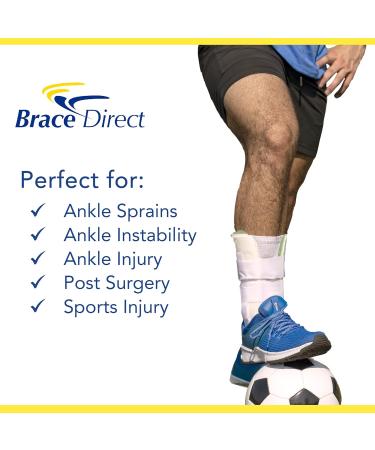 Brace Direct Air Ankle Stirrup Brace & Splint - Stabilize Sprains & Chronic Ankle Instability - Shop Now for Fast International Shipping - Buy Online on GoSupps.com