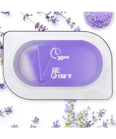 Large 4000ml Paraffin Wax Machine for Arthritis Relief - Hypoallergenic Paraffin Bath for Soft Skin - Dark Purple Design - Buy Online on GoSupps.com