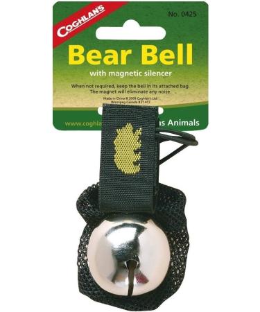 Coghlan's Bear Bell w/Magnetic Silencer - 2-Pack | Animal Warning Tool for Outdoor Adventures - Buy Online on GoSupps.com