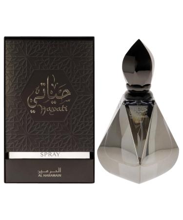Al Haramain Hayati - Arabian Perfume for Women and Men - Unisex Perfume - Long Lasting Perfume for Men and Women - Amber Floral Fragrance - 3.33 oz
