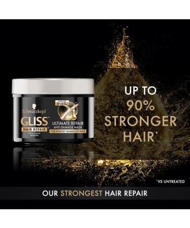 GLISS Ultimate Repair Anti Damage Mask 6.1oz - Pack of 3 | Hair Repair Treatment - Buy Online on GoSupps.com