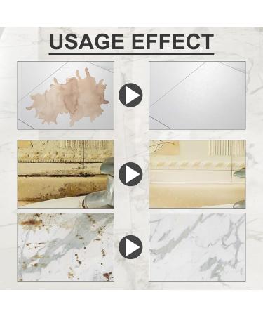 Stone Cleaning Powder | Multifunctional Cleaning Agent - Stone Cleaner Marble Polishing Powder Cleaners and Polishes for Marble Tile Granite Kitchen Cooktops 100g - Buy Online on GoSupps.com