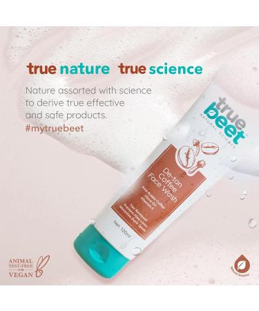De-tan Coffee Face Wash - Remove Tan & Dark Spots Prevent Fine Lines | Infused with Arabic Coffee Clove Oil & Vitamin C | 120ML for All Skin Types (Men & Women - Buy Online on GoSupps.com