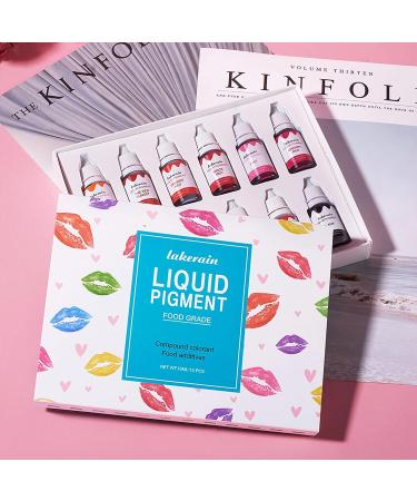 BONNIE CHOICE 12 Colors Liquid Lip Gloss Pigment Set - DIY Lipstick & Lip Gloss Colorant Kit - Buy Online on GoSupps.com