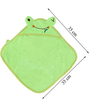 Fiyuer Dog Wademan 2 pcs Pet Bathing Towel & Bathrobe - Fast Drying Super Absorbent for Small Dogs & Cats - Green & Blue - Buy Online on GoSupps.com