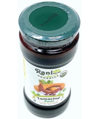 Rani Organic Tamarind Paste 16oz - USDA Certified, All Natural, Vegan, Gluten Free, NON-GMO, No Sugar Added - Indian Origin 454g Glass Jar - Buy Online on GoSupps.com