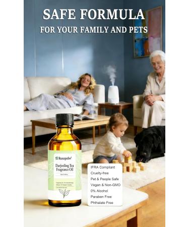 Hotel Diffuser Oil Inspired by B.gari Darjeeling Tea Long-Lasting Safe Fragrance Oil for Waterless & Cold Air Diffusers Candle Soap DIY Crafting - Black Tea Bergamot Musk - Mild Scent - 1.69Fl Oz - Buy Online on GoSupps.com