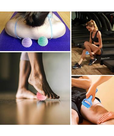 Tiuxiu Massage Ball Set - Hedgehog Balls for Muscle Relief | Foot Back Leg & Hand Massage | International Shipping - Buy Online on GoSupps.com