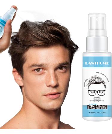 Mens Beach Hair Spray Sea Salt Spray Sea Salt Spray For Hair Men Sea Salt Spray Natural & Organic Defining Leave-In Hair Styling Mist Men Hair Nourishing Spray Lifts And Texturizes Hair 1/2/3pc 1pcs*50ml - Buy Online on GoSupps.com