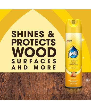Pledge Multisurface Furniture Polish Spray - 9.7 oz Pack of 12 | Shine & Protect Wood Granite & Leather - Buy Online on GoSupps.com