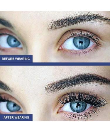 Shakven Reusable Magnetic Eyelashes - Natural Lashes Kit With Applicator | Easy To Apply 3D Natural Look False Eyelashes For Girls - Buy Online on GoSupps.com