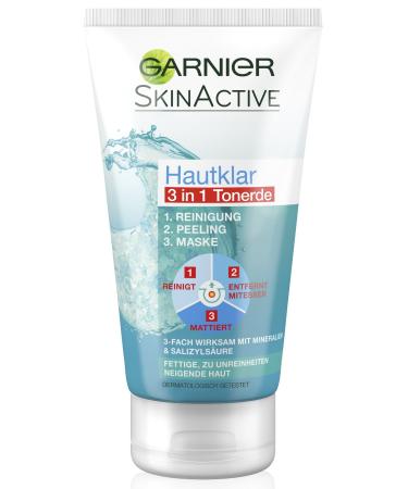 Garnier HAUTKLAR 3in1 Cleansing+Peeling+Mask - Buy Online on GoSupps.com
