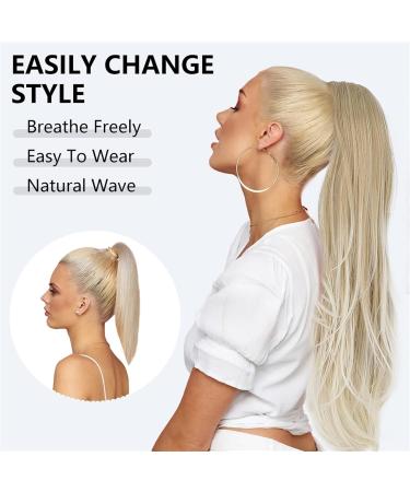 Hair Extensions 26" Long Wavy Drawstring Ponytail Synthetic Ponytail With Drawstring Hairpin Extension Wig Bun for Women's Everyday Hair Pieces For Women (Color : Chocolate brown Size : 26inches) 26inches Chocolate brown - Buy Online on GoSupps.com