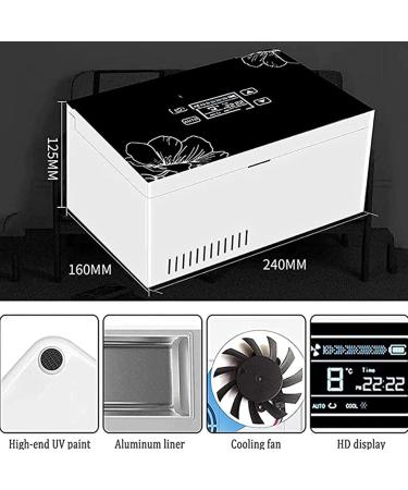 Insulin Cooler Box Mini Medication Fridge Electric Insulin USB Portable Cooler 0-18 Adjustable Medicine Refrigerated 3batteries - Buy Online on GoSupps.com
