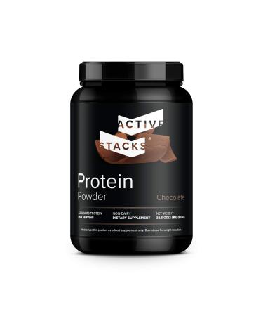 Beef Protein Powder, Chocolate - Dairy Free with Natural Collagen for Keto, Paleo, Bone Broth & Low Carb Diets, 2 Pound