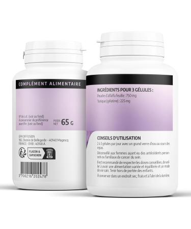 Alfalfa 200mg - 200 capsules - Buy Online on GoSupps.com