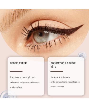 Poin on Effet Yeux | Tampon Double Pointe pour Maquillage du Coin de l' il - Gabarit Cosm tique Gel Cr meux S chage Rapide pour Cadeau - Buy Online on GoSupps.com