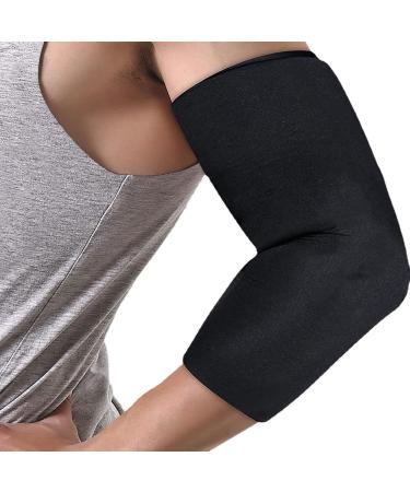 SUNGOOYUE Cold and Hot Compression Elbow Gel Sleeve - Elastic Fit Injury Prevention Perfect for Sports & Office Work (Large - Buy Online on GoSupps.com