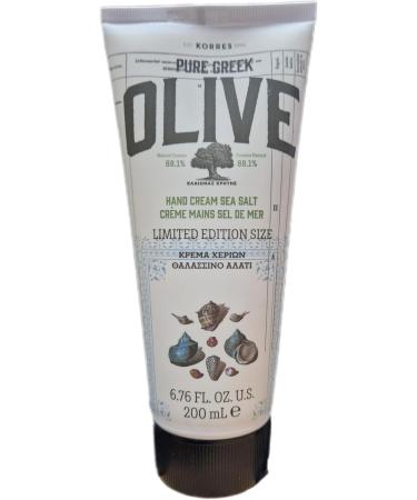 KORRES - Sea Salt Hand Cream 200ml LIMITED EDITION SIZE  - Buy Online on GoSupps.com